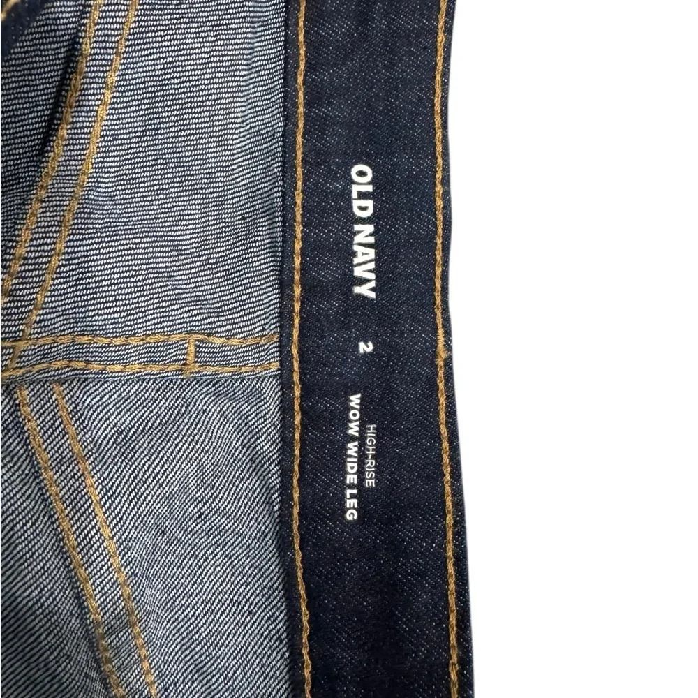 Old Navy Dark Blue Wide-Leg Jeans